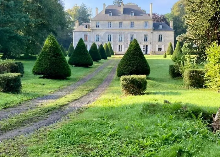 Chateau De Goville Panzió Le Breuil-en-Bessin