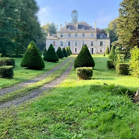 Chateau De Goville Nocleg ze śniadaniem Le Breuil-en-Bessin
